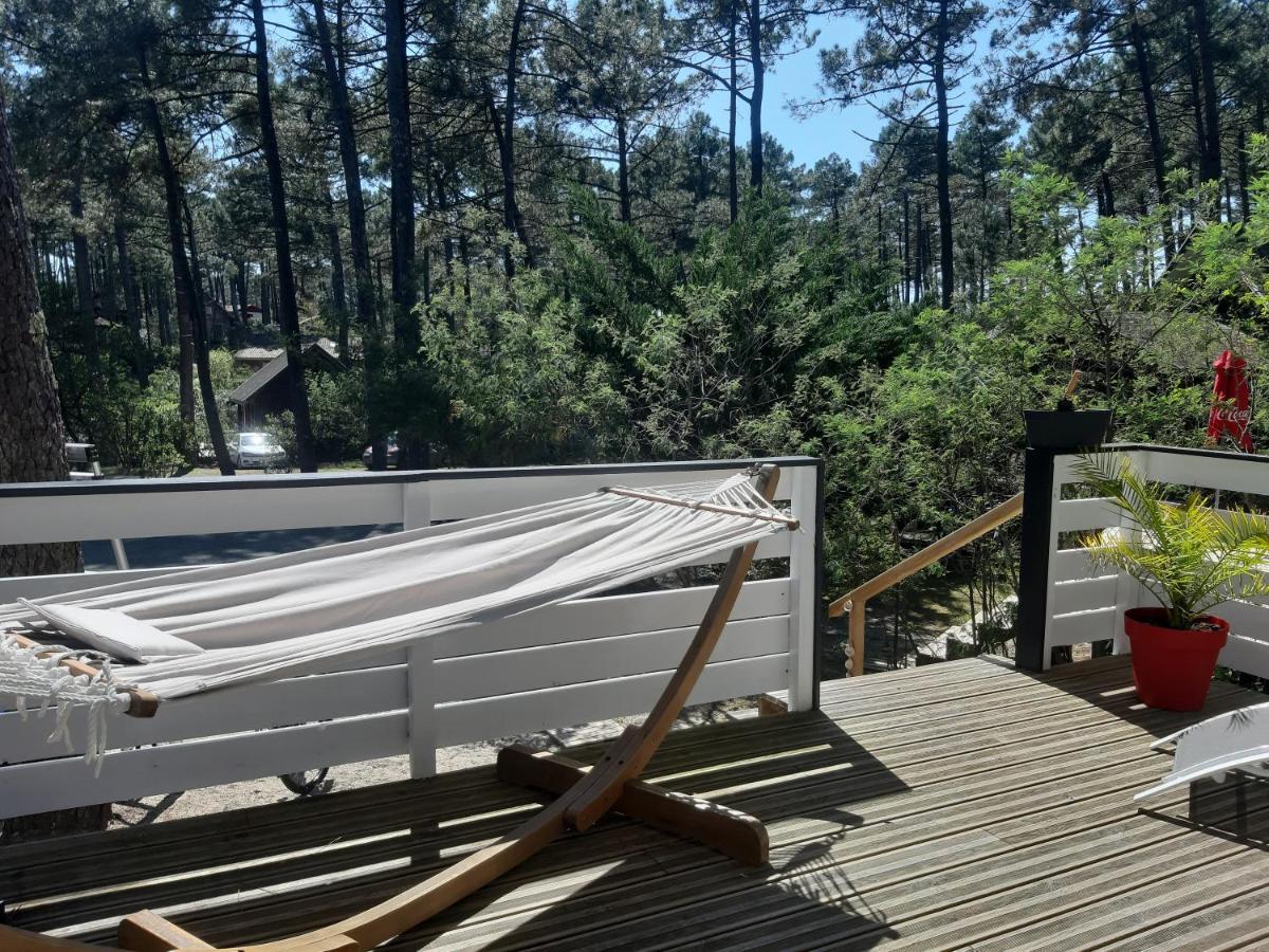 Domaine résidentiel naturiste de la Jenny chalet 6 pers Villa Le Porge Esterno foto