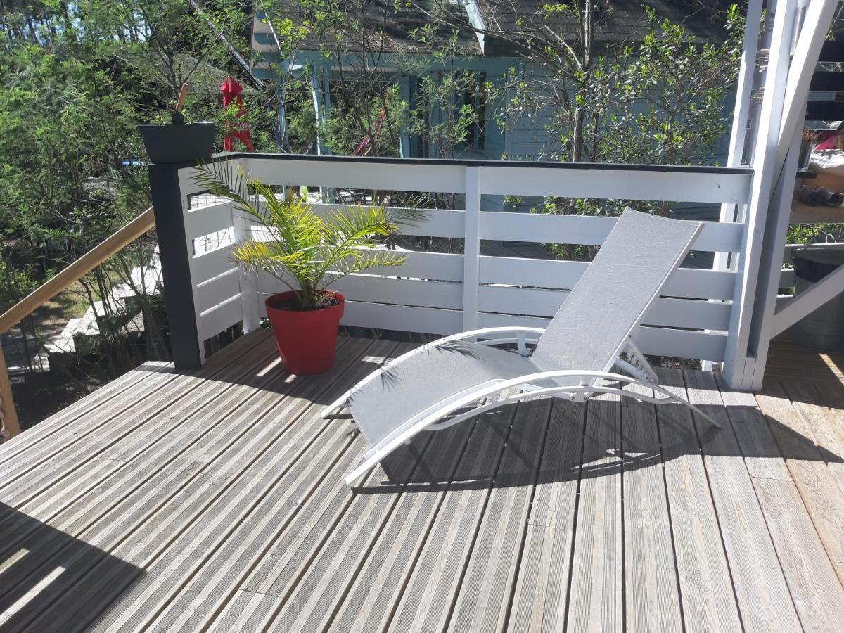 Domaine résidentiel naturiste de la Jenny chalet 6 pers Villa Le Porge Esterno foto