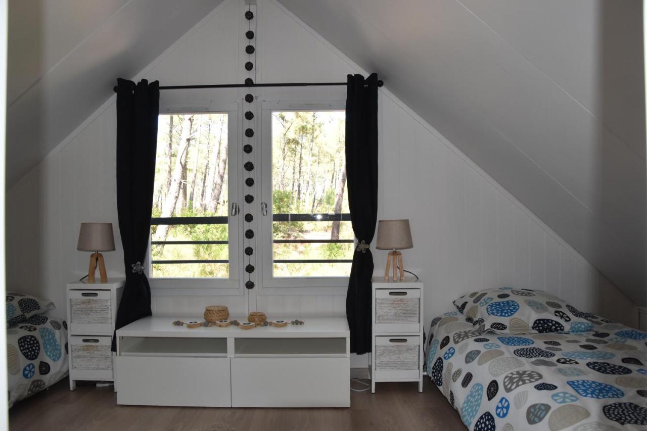 Domaine résidentiel naturiste de la Jenny chalet 6 pers Villa Le Porge Esterno foto