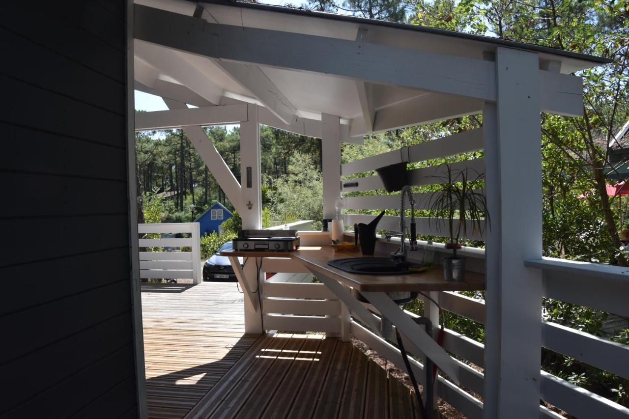 Domaine résidentiel naturiste de la Jenny chalet 6 pers Villa Le Porge Esterno foto